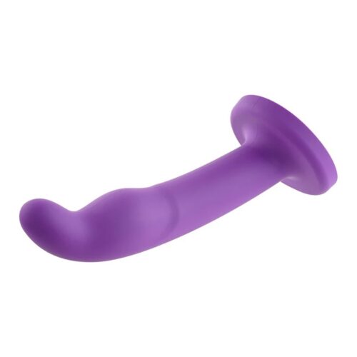 Astil 8” Silicone Dildo Dark Purple