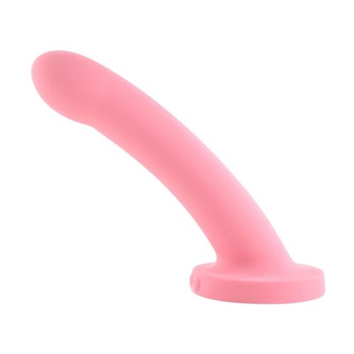 Daze 7” Vibrating Silicone Dildo Pink