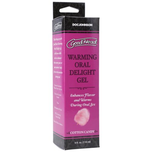 4 oz GoodHead Warming Head Gel Cotton Candy