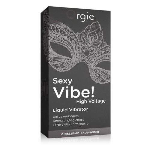 15 ml Sexy Vibe! High Voltage Liquid Vibrator 1