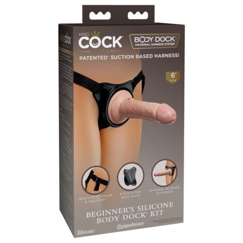 King Cock Elite Beginner’s Silicone Body Dock Kit