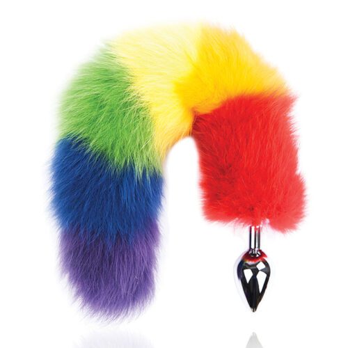 Rainbow Fox Tail