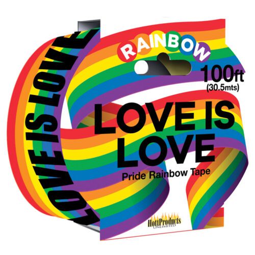 Pride Rainbow Tape 100 ft (Love Is Love)