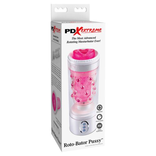 PDX Roto-Bator Pussy White/Pink