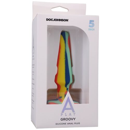 A-Play Groovy 5” Anal Plug Sunrise