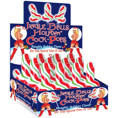 Jingle Ball Cock Pops - 12pc Disp Box