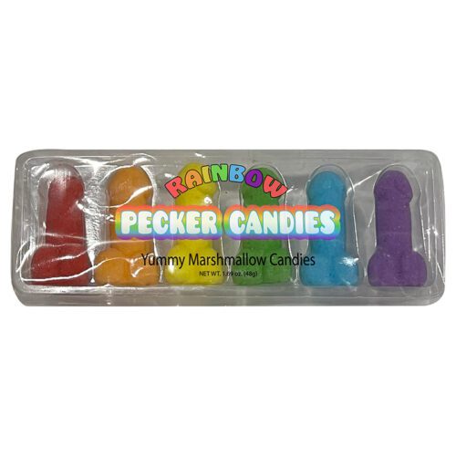 Rainbow Pecker Candies