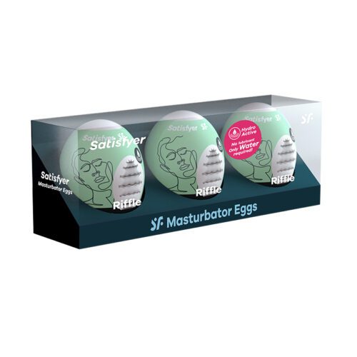 SF5006 Masturbation Egg 3 Pack Riffle 1