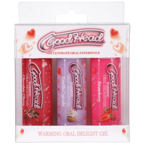 Goodhead Warming Oral Delight Gel 3 Pack