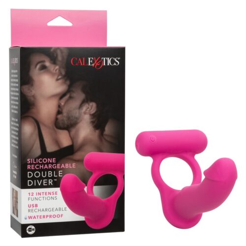 Rechargeable Silicone Double Diver