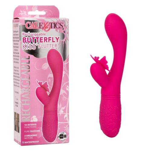 Rechargeable Butterfly Kiss Flutter Pink 1