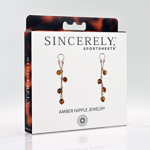 Sincerely Amber Nipple Jewelry