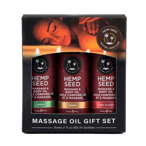 Valentine’s Day Massage Oil Trio Cuddle, Cheek to Cheek & Spoon