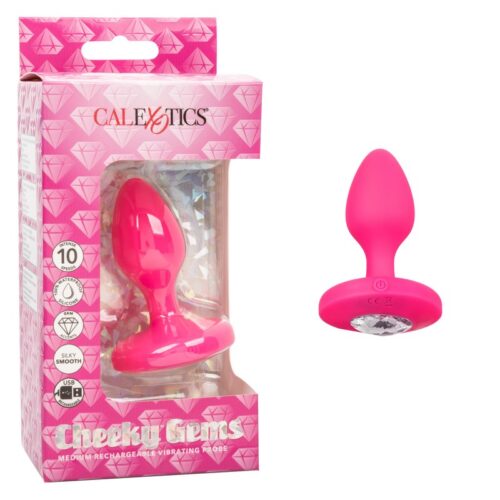 Cheeky Gems Rechargeable Probe Medium Pink