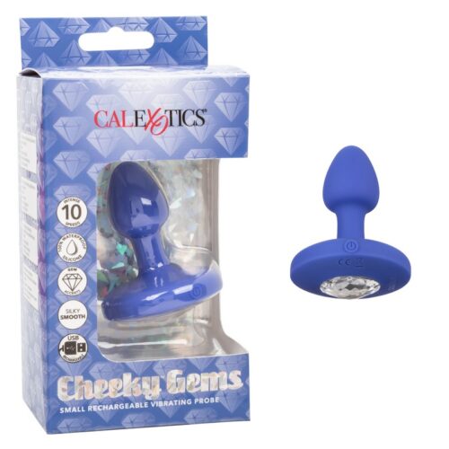 Cheeky Gems Rechargeable Probe Small Blue