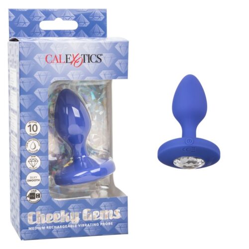 Cheeky Gems Rechargeable Probe Medium Blue