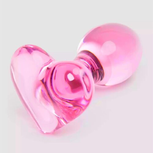 Heart Glass Butt Plug 1