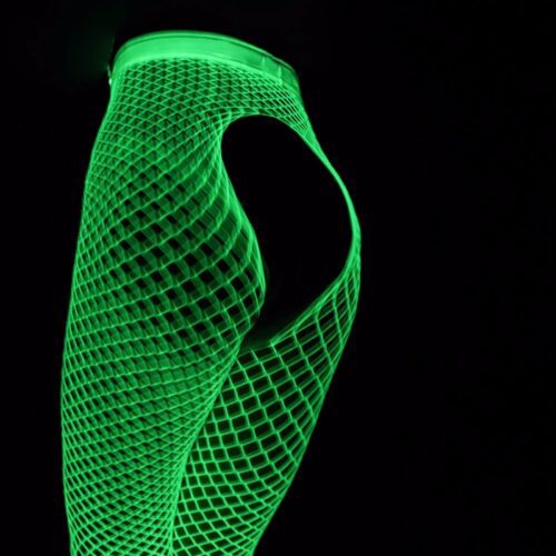 Luminous Fishnet Stockings 1