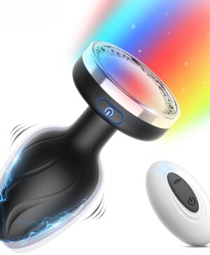 Led Vibrating Butt Plug with Wireless Remote Control 1