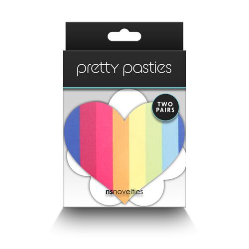 Pretty Pasties Pride Heart/Flower 2 set 1