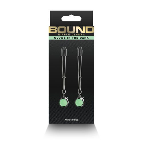 Bound Nipple Clamps - G1 - Gunmetal GID 1