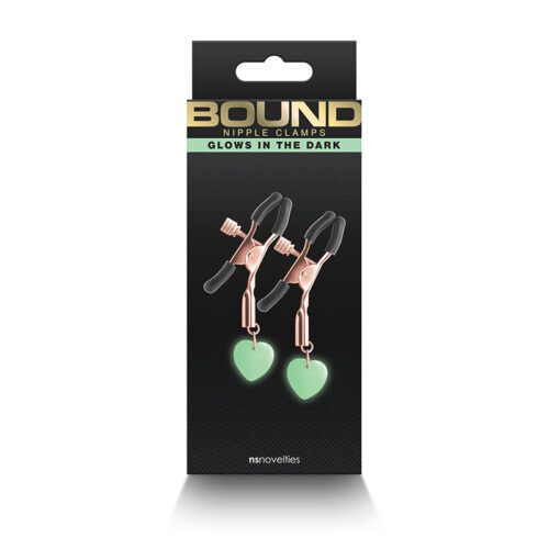 Bound Nipple Clamps - G3 Rose Gold GID