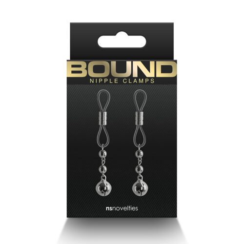 Bound Nipple Clamps - D1 - Gunmetal