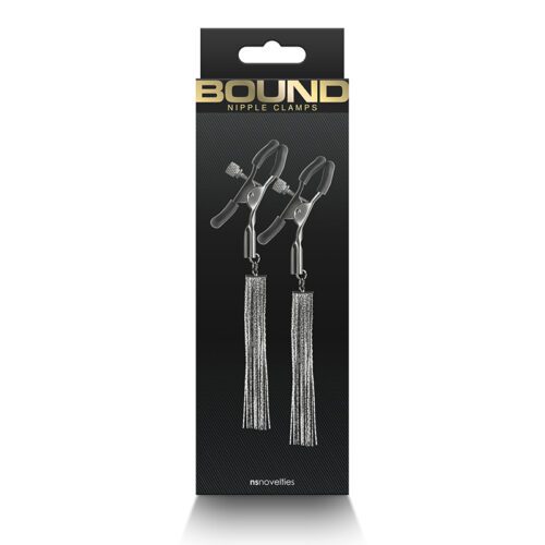 Bound Nipple Clamps - D2 - Gunmetal 1