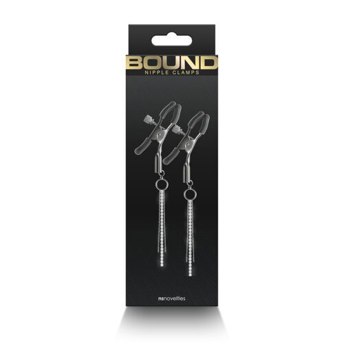 Bound Nipple Clamps - D3 - Gunmetal