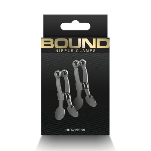 Bound Nipple Clamps - C1 - Gunmetal