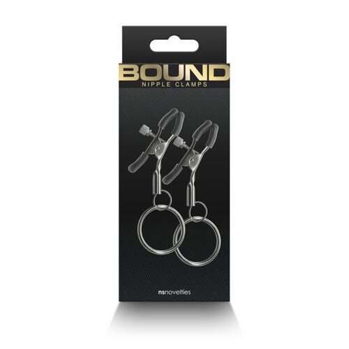 Bound Nipple Clamps - C2 - Gunmetal 1