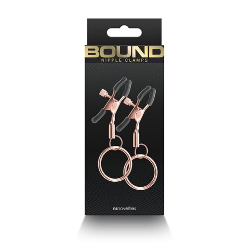 Bound Nipple Clamps - C2 - Rose Gold 1