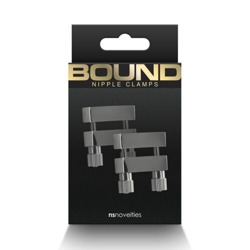 Bound Nipple Clamps - V1 - Gunmetal