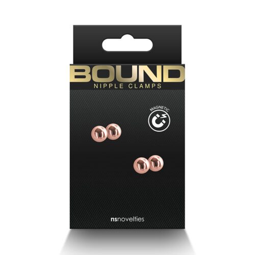 Bound Nipple Clamps - M1 - Rose Gold