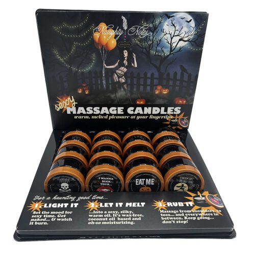 1.7 oz Massage Candle Fall PrePack of 16 Candles