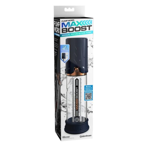 Pump Worx Max Boost Blue/Clear