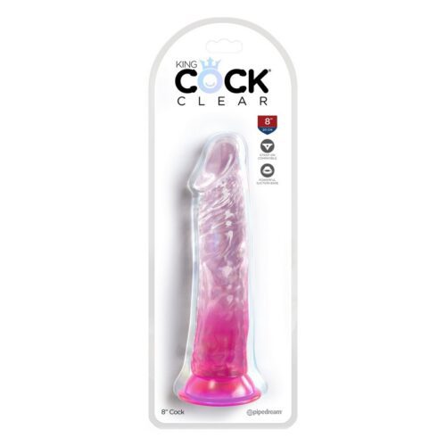 King Cock 8” Pink