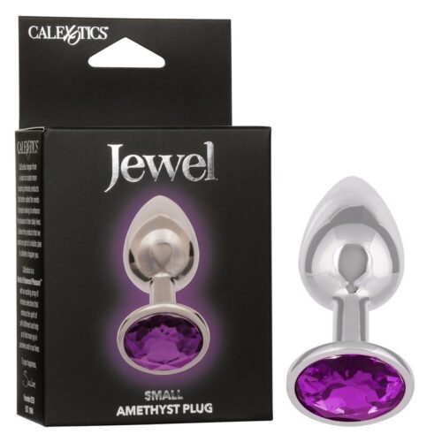 Jewel Amethyst Plug Small