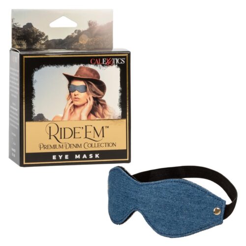 Ride ‘Em Denim Eye Mask