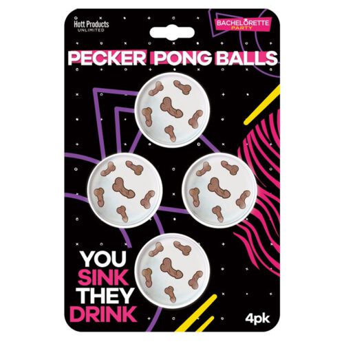 Pecker Beer Pong Balls 1