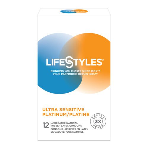 Ultra Sensitive Platinum  Condom12 Pack