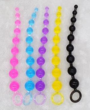 Super Long Silicone Anal Beads