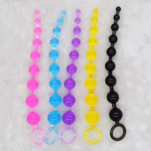 Super Long Silicone Anal Beads