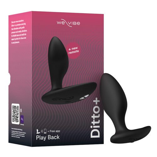 We-Vibe Ditto + Satin Black