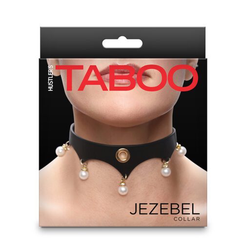 Hustler Taboo - Jezebel Collar - Black