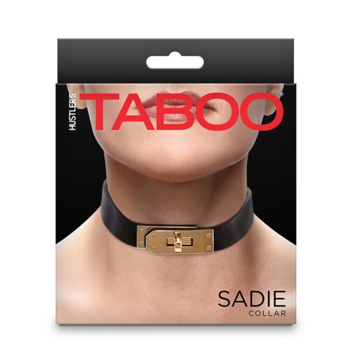 Hustler Taboo Collar Sadie Black