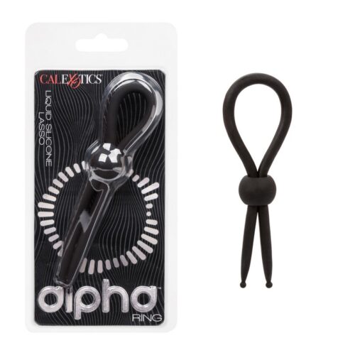 Alpha Silicone Lasso Black