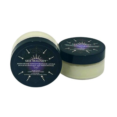 Sex Magnet Blue Lotus  1.7 oz Massage Candle