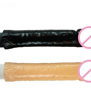 Big Black/White Dildo 10 inch XLR Connector for Sex Machines