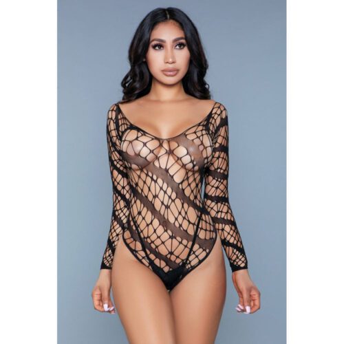 Let Me Love You Bodysuit - Black Queen 1